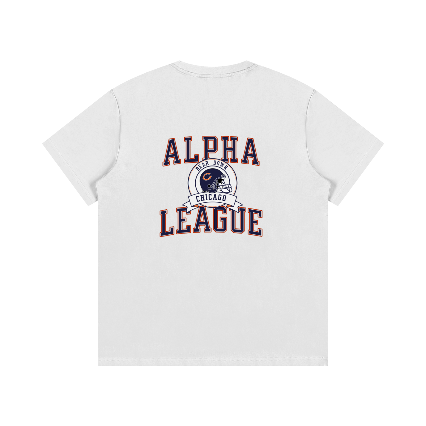 DA BEARS BADGED LOGO T-SHIRT