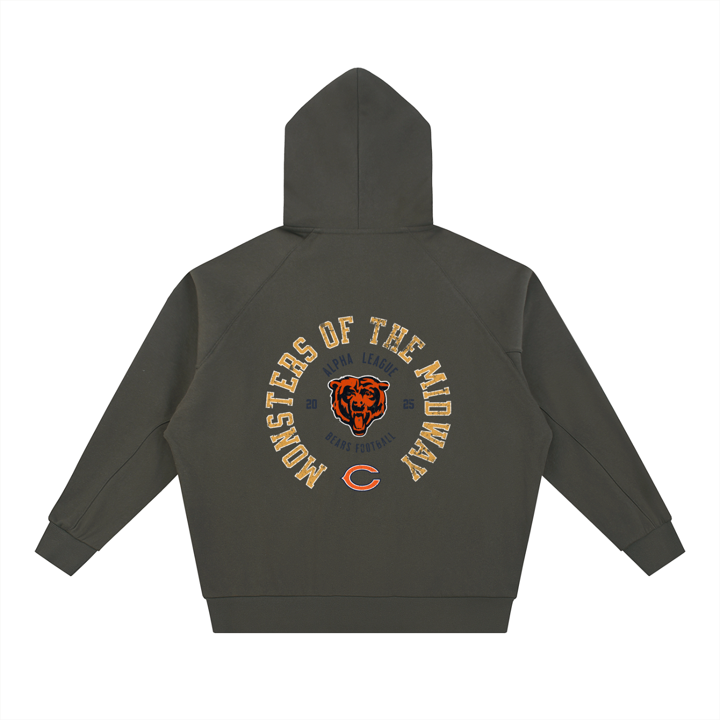 ALPHA LEAGUE x MONSTERS OF THE MIDWAY ZIP HOODIE