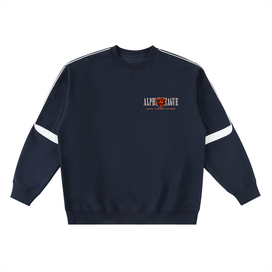ALPHA LEAGUE x BEARS NATION OVERSIZED SWEATSHIRT