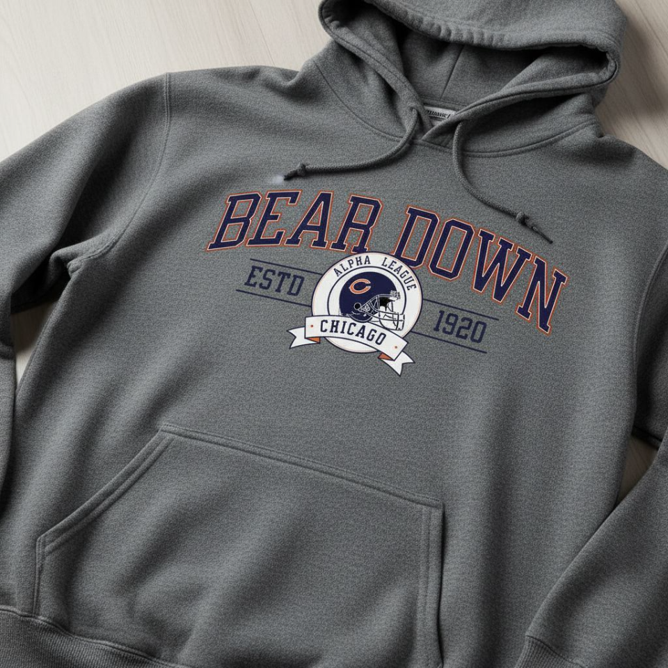 ALPHA LEAGUE x BEAR DOWN 1920 HOODIE