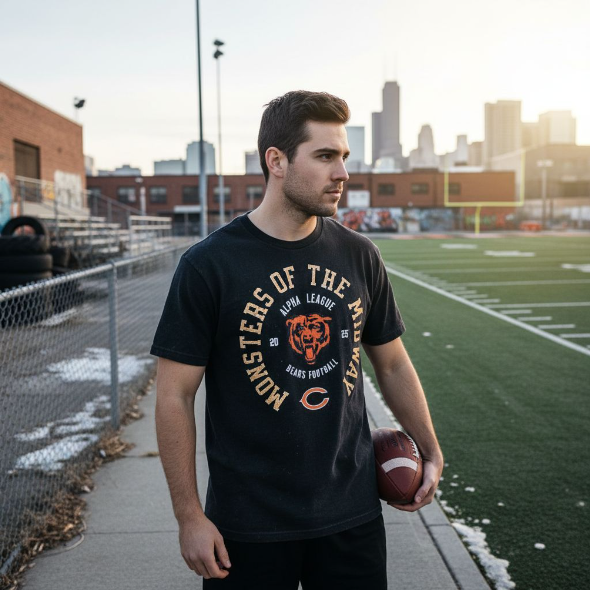 MONSTERS OF THE MIDWAY x SNOW WASHED T-SHIRT