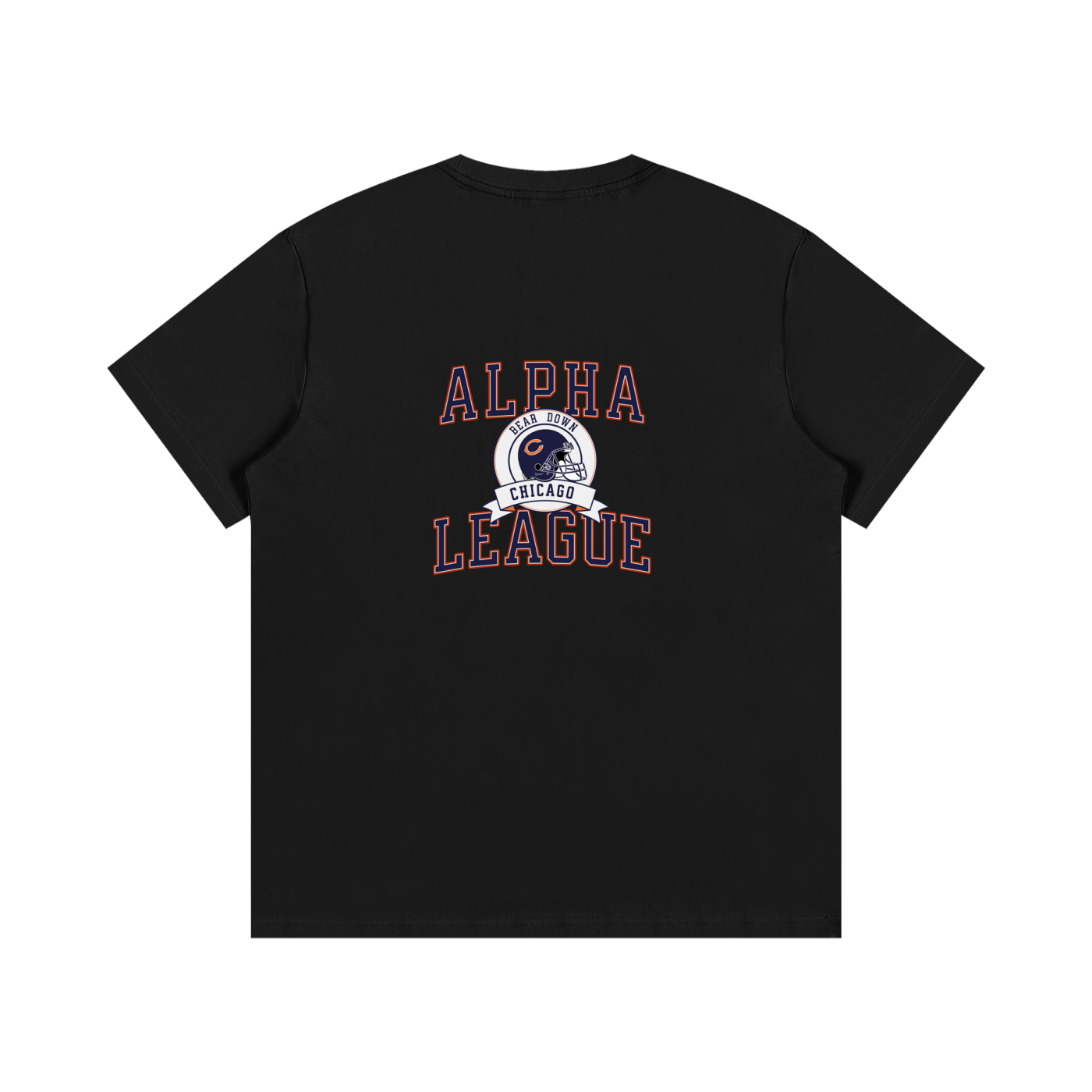 DA BEARS BADGED LOGO T-SHIRT