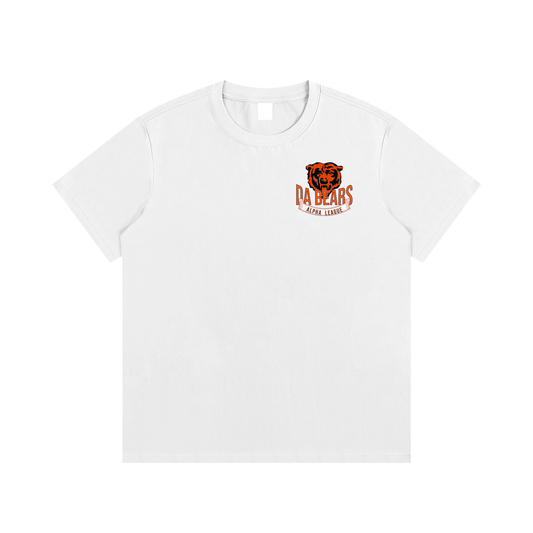 DA BEARS BADGED LOGO T-SHIRT