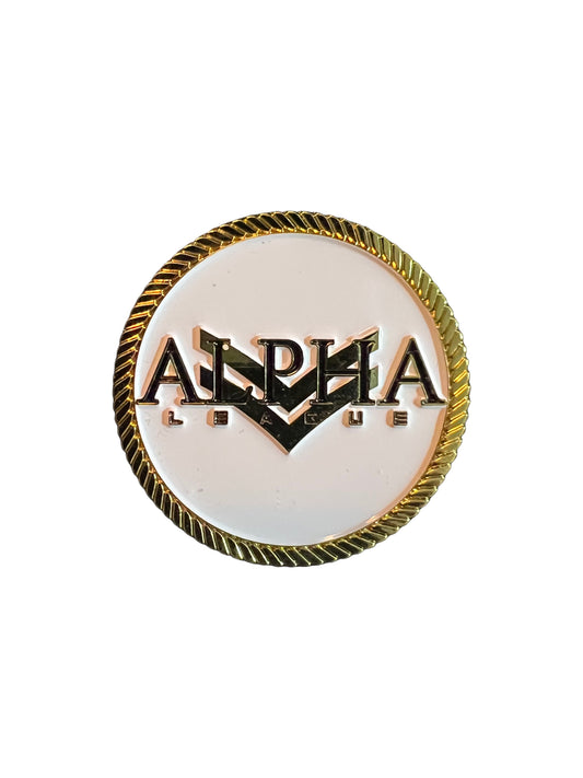 ALPHA LEAGUE COLLECTIBLE CHALLENGE COIN