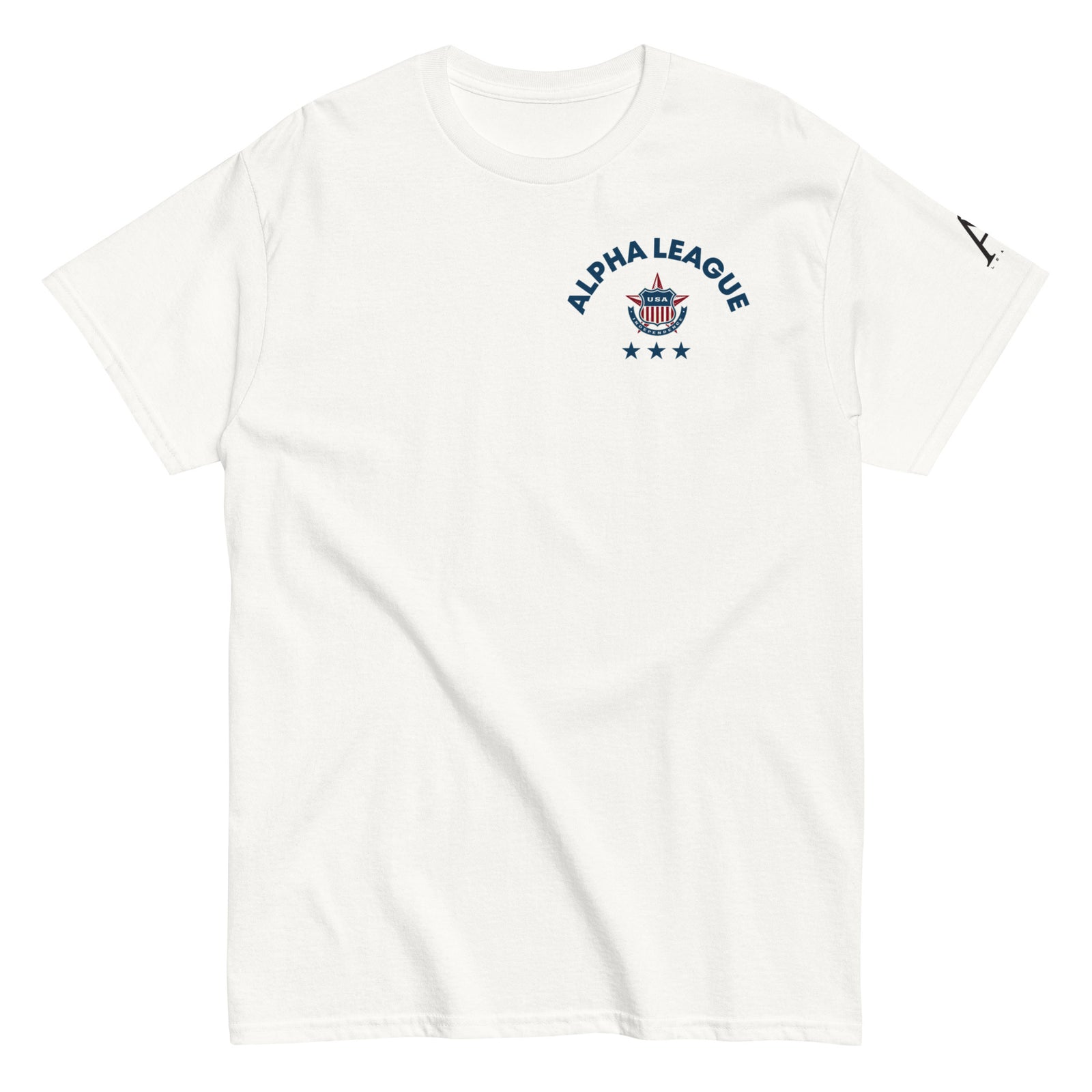 USA CERTIFIED ALPHA LEAGUE CLASSIC T-SHIRT